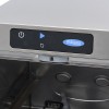 Glass Washer - 35 x 35cm - with Drain, Rinse Aid and Soap Pu