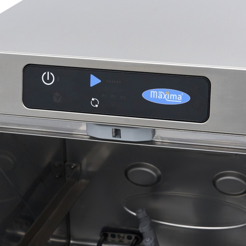 Glass Washer - 35 x 35cm - with Drain, Rinse Aid and Soap Pu Glass Washer - 35 x 35cm - with Drain, Rinse Aid and Soap Pu