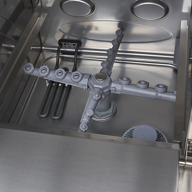 Undercounter Dishwasher - 40 x 40cm - with Drain, Rinse Aid Undercounter Dishwasher - 40 x 40cm - with Drain, Rinse Aid