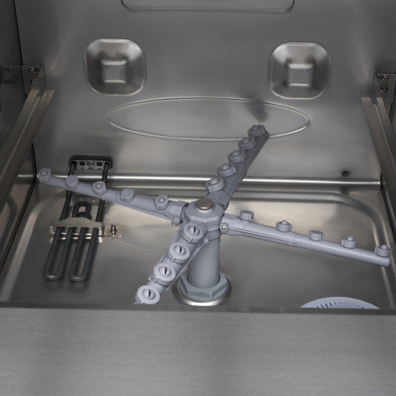 Undercounter Dishwasher - 50 x 50cm - with Drain, Rinse Aid Undercounter Dishwasher - 50 x 50cm - with Drain, Rinse Aid