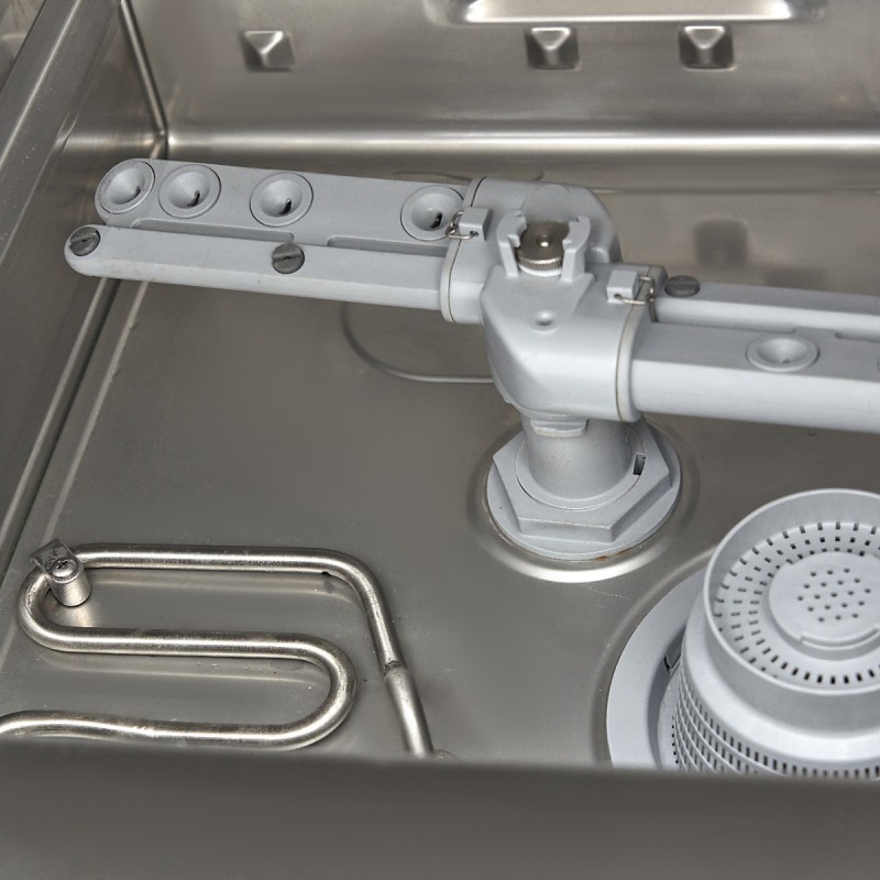 Glass Washer - 35 x 35cm - with Drain, Rinse Aid and Soap Pu Glass Washer - 35 x 35cm - with Drain, Rinse Aid and Soap Pu