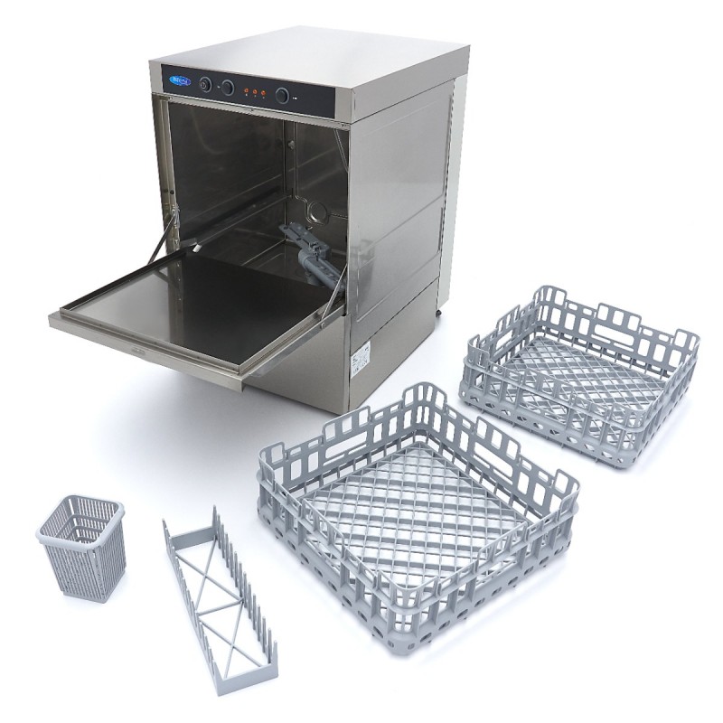 Undercounter Dishwasher - 40 x 40cm - with Rinse Aid Pump - Undercounter Dishwasher - 40 x 40cm - with Rinse Aid Pump -