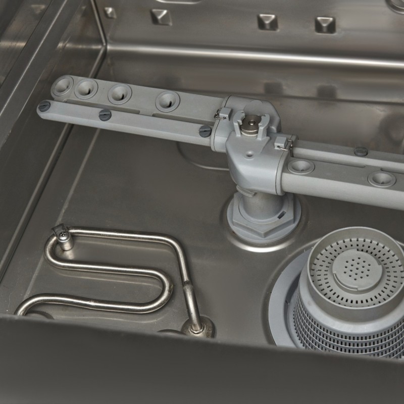 Undercounter Dishwasher - 40 x 40cm - with Drain, Rinse Aid Undercounter Dishwasher - 40 x 40cm - with Drain, Rinse Aid