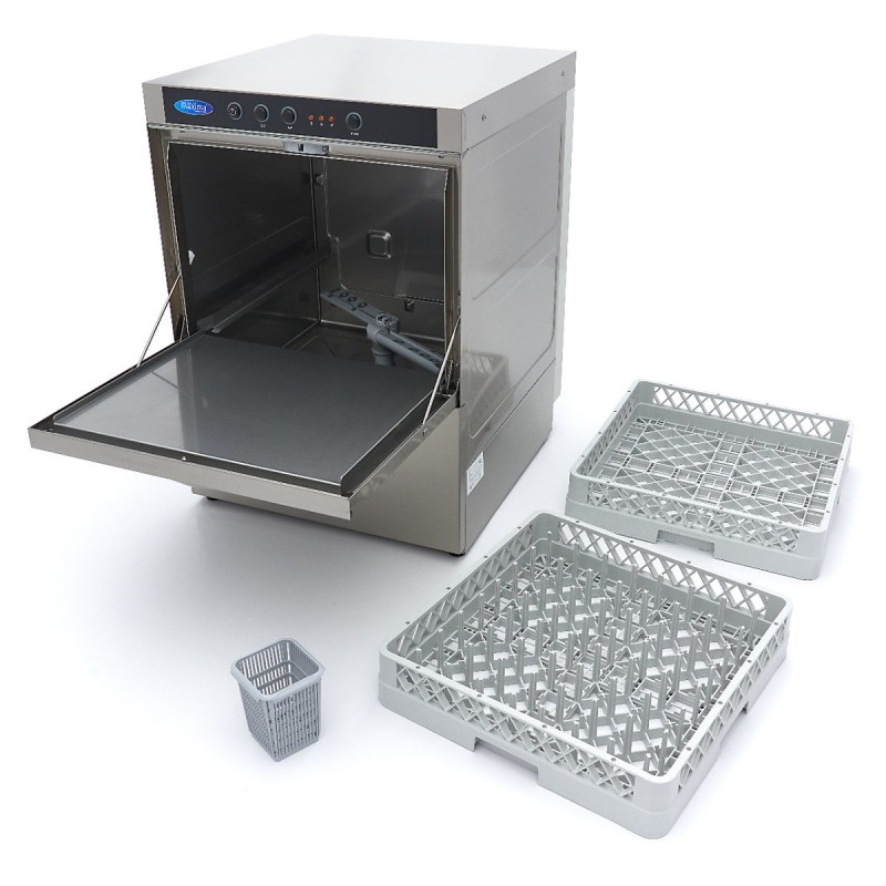 Undercounter Dishwasher - 50 x 50cm - with Drain, Rinse Aid Undercounter Dishwasher - 50 x 50cm - with Drain, Rinse Aid