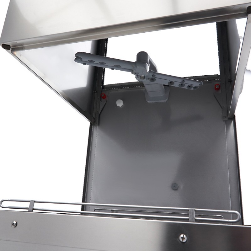 Pass Through Dishwasher - 50x50cm - With Drain, Rinse Aid an Pass Through Dishwasher - 50x50cm - With Drain, Rinse Aid an