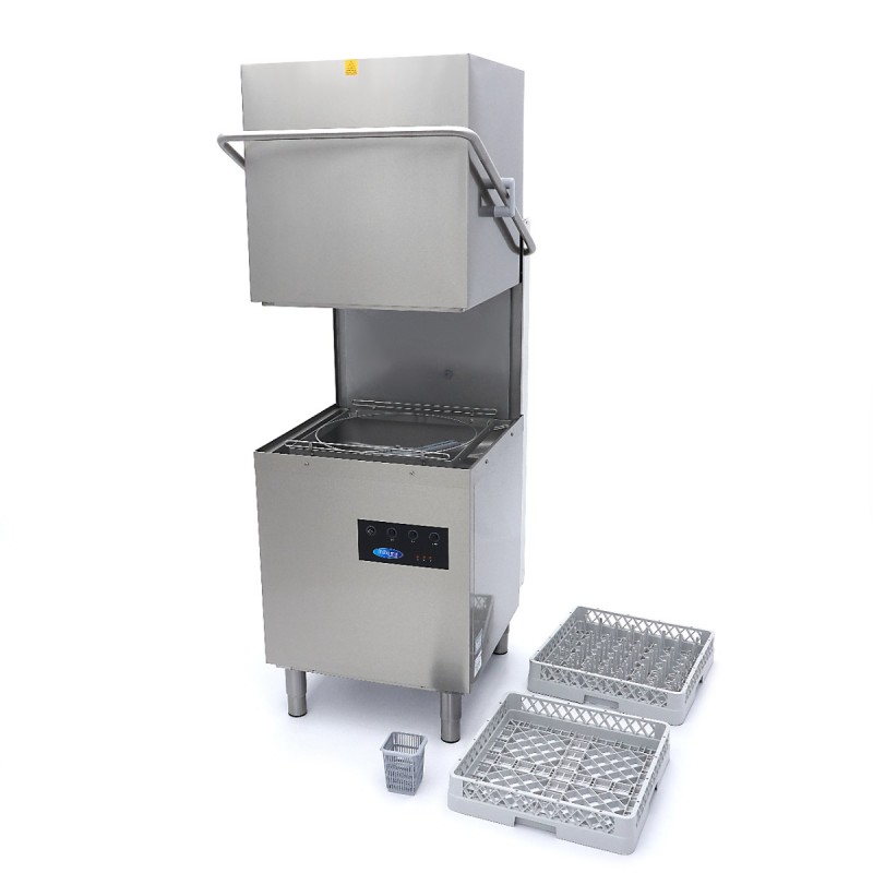 Pass Through Dishwasher - 50x50cm - With Drain, Rinse Aid an Pass Through Dishwasher - 50x50cm - With Drain, Rinse Aid an