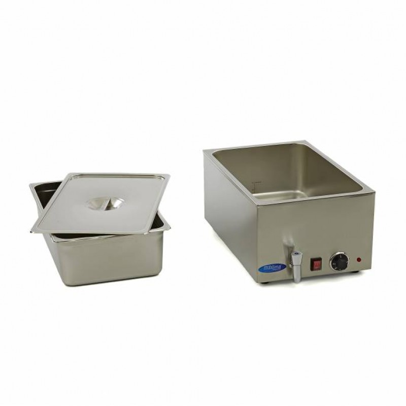 Bain Marie - with Tap - incl 1/1 GN Set - Electric Bain Marie - with Tap - incl 1/1 GN Set - Electric