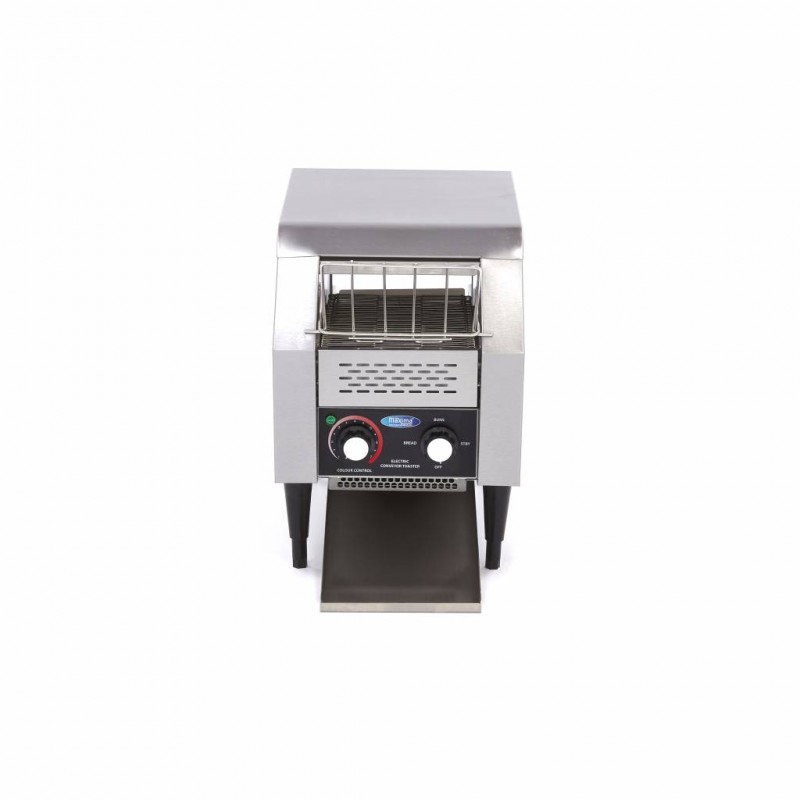 Toaster Conveyor - 150 Slices/h - Adjustable Speed - incl Cr Toaster Conveyor - 150 Slices/h - Adjustable Speed - incl Cr