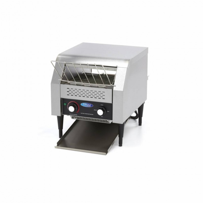 Toaster Conveyor - 300 Slices/h - Adjustable Speed - incl Cr Toaster Conveyor - 300 Slices/h - Adjustable Speed - incl Cr