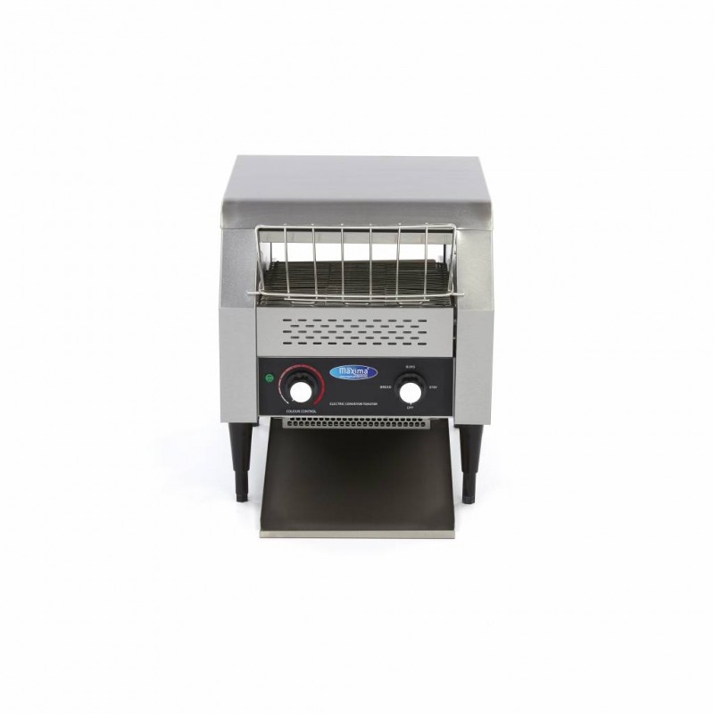 Toaster Conveyor - 300 Slices/h - Adjustable Speed - incl Cr Toaster Conveyor - 300 Slices/h - Adjustable Speed - incl Cr