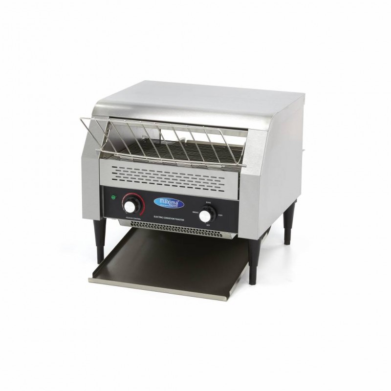 Toaster Conveyor - 450 Slices/h - Adjustable Speed - incl Cr Toaster Conveyor - 450 Slices/h - Adjustable Speed - incl Cr