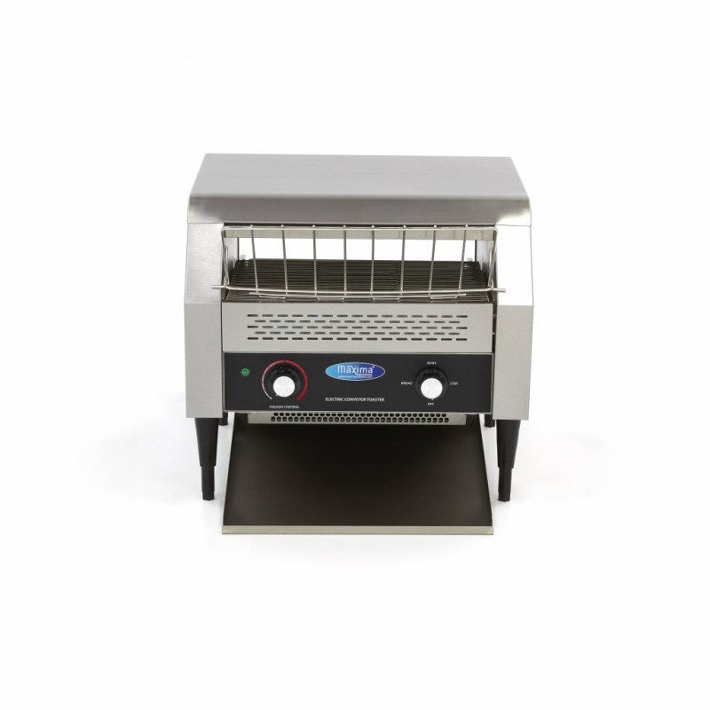 Toaster Conveyor - 450 Slices/h - Adjustable Speed - incl Cr Toaster Conveyor - 450 Slices/h - Adjustable Speed - incl Cr