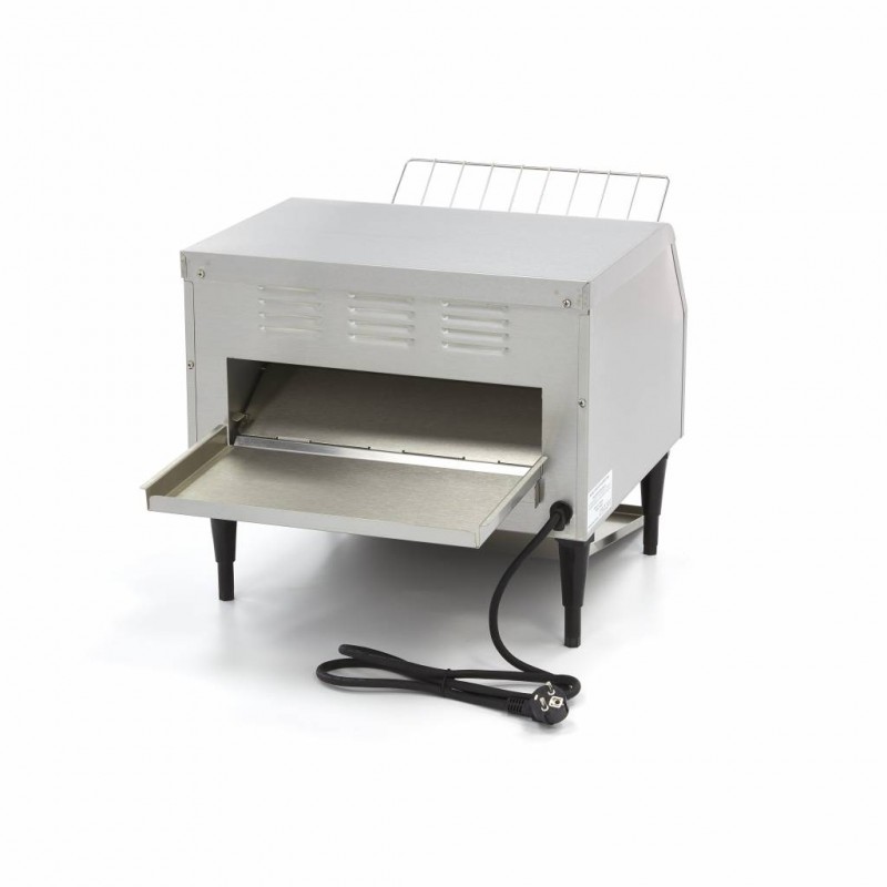 Toaster Conveyor - 450 Slices/h - Adjustable Speed - incl Cr Toaster Conveyor - 450 Slices/h - Adjustable Speed - incl Cr