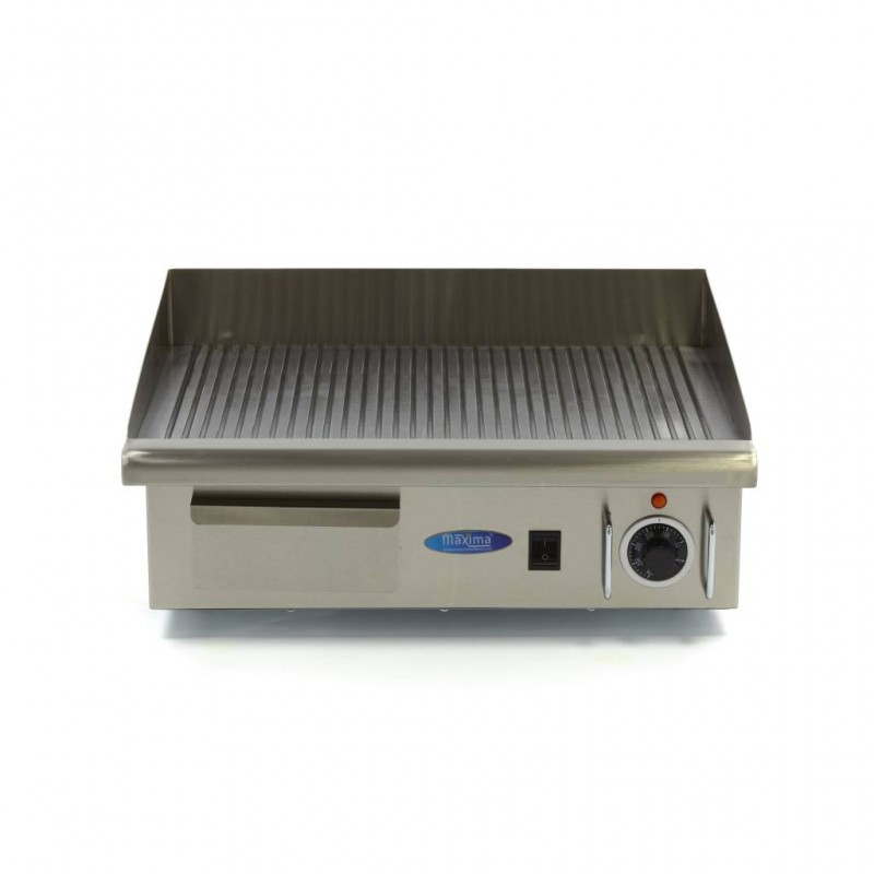 Griddle - Grooved - 55cm - incl Drip tray Griddle - Grooved - 55cm - incl Drip tray