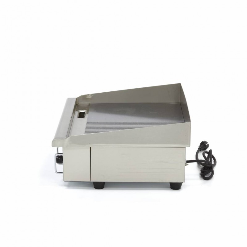 Griddle - Half Grooved - 55 cm - incl Drip Tray Griddle - Half Grooved - 55 cm - incl Drip Tray