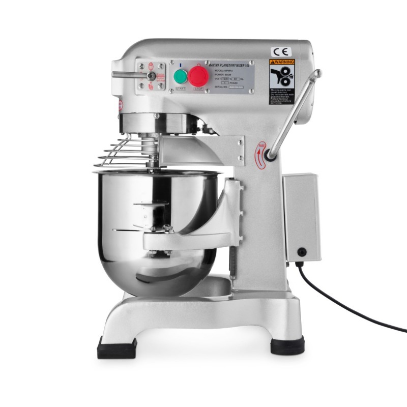 Planetary Mixer - 10L - Up to 5kg Dough - 3 Speed Planetary Mixer - 10L - Up to 5kg Dough - 3 Speed