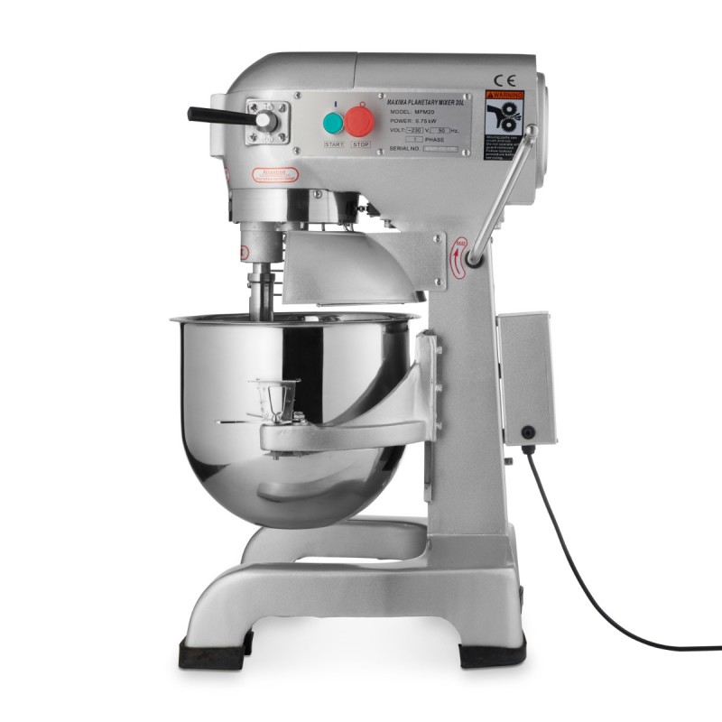Planetary Mixer - 20L - Up to 10kg Dough - 3 Speed Planetary Mixer - 20L - Up to 10kg Dough - 3 Speed