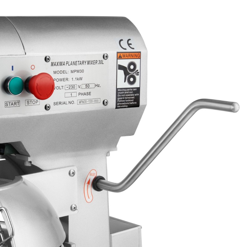 Planetary Mixer - 30L - Up to 15kg Dough - 3 Speed Planetary Mixer - 30L - Up to 15kg Dough - 3 Speed