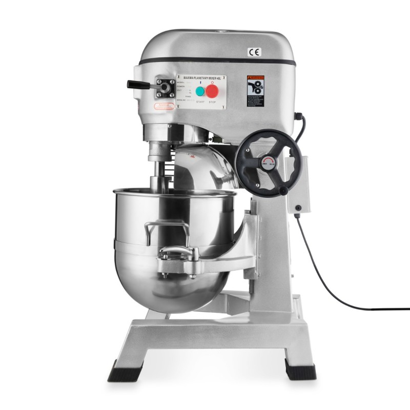 Planetary Mixer - 40L - Up to 20kg Dough - 3 Speed Planetary Mixer - 40L - Up to 20kg Dough - 3 Speed