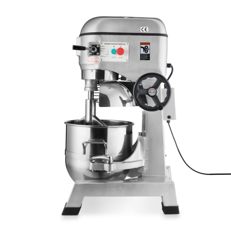 Planetary Mixer - 40L - Up to 20kg Dough - 3 Speed Planetary Mixer - 40L - Up to 20kg Dough - 3 Speed