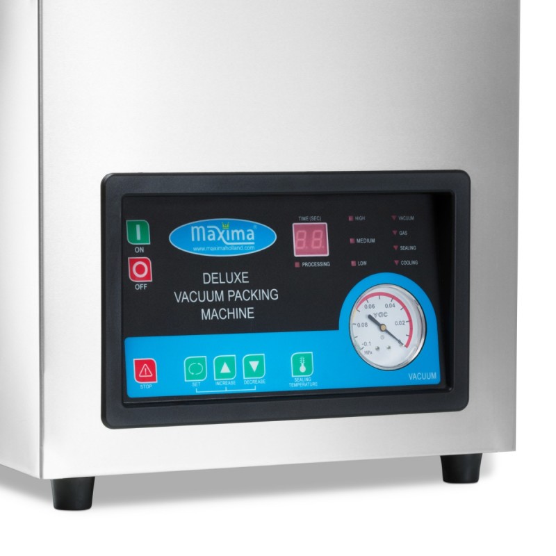 Vacuum Pack Machine - 26cm Seal - W28 x D38,5cm x H9 Chamber Vacuum Pack Machine - 26cm Seal - W28 x D38,5cm x H9 Chamber