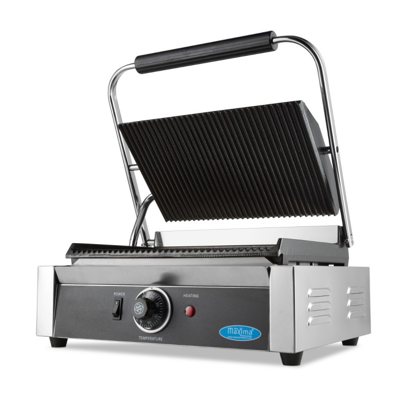 Contact Grill - Grooved - Single Grill Plate - 33,5cm Contact Grill - Grooved - Single Grill Plate - 33,5cm