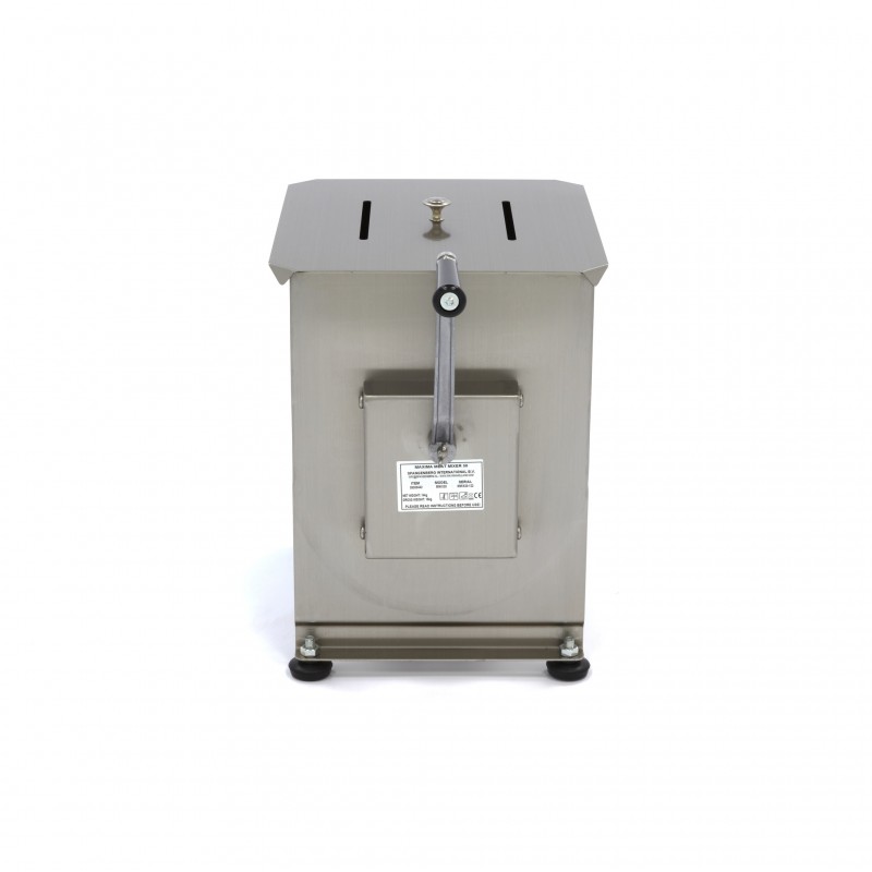 Meat Mixer - 30L - 25kg Meat - Single Axle - Manual Meat Mixer - 30L - 25kg Meat - Single Axle - Manual