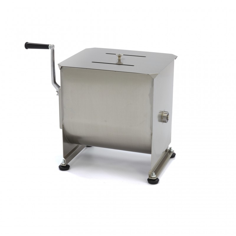 Meat Mixer - 30L - 25kg Meat - Single Axle - Manual Meat Mixer - 30L - 25kg Meat - Single Axle - Manual