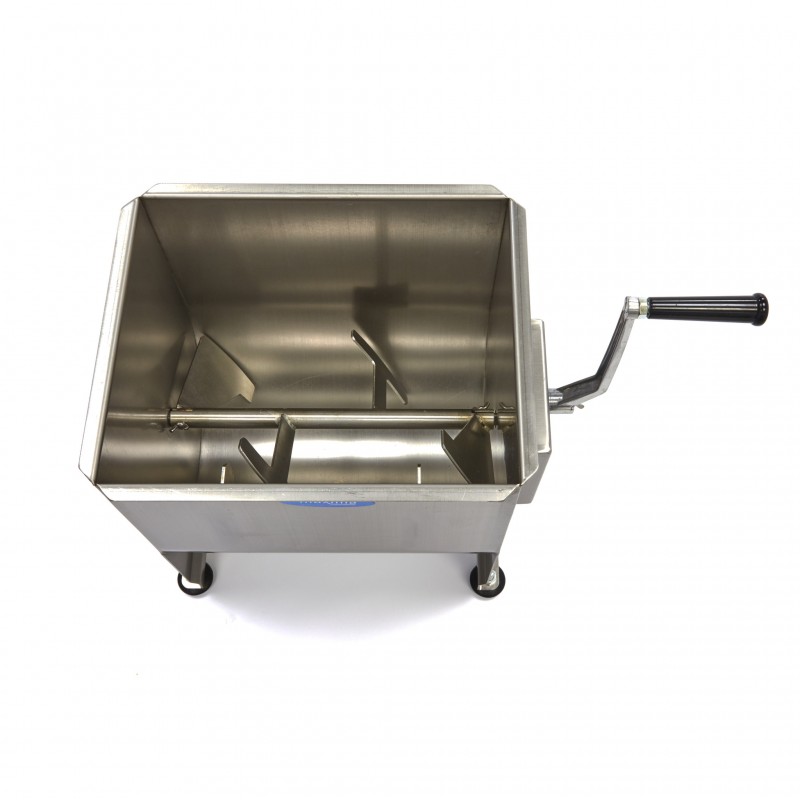 Meat Mixer - 30L - 25kg Meat - Single Axle - Manual Meat Mixer - 30L - 25kg Meat - Single Axle - Manual