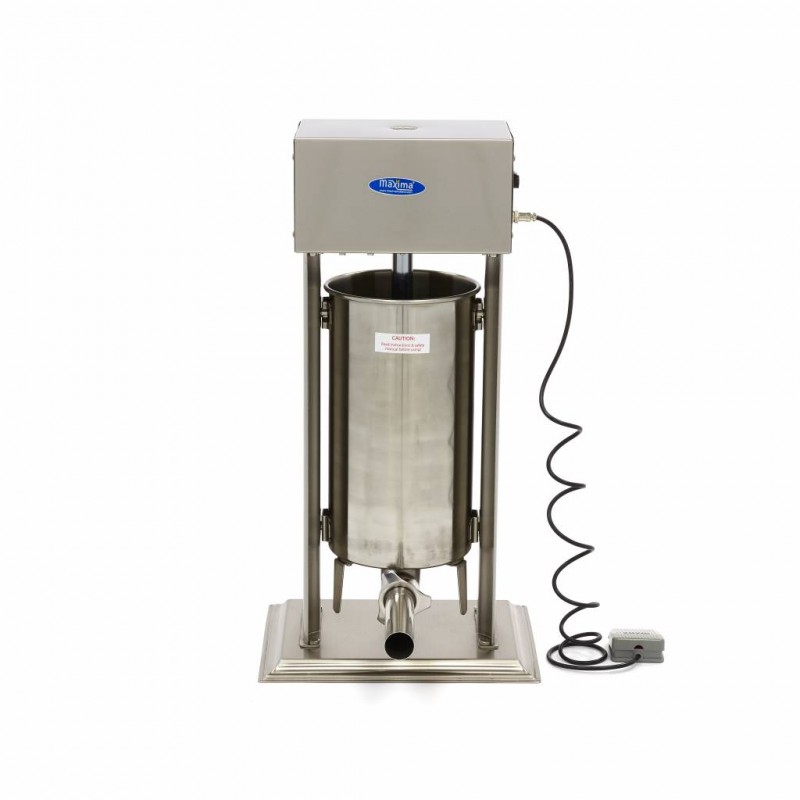 Sausage Stuffer - 15L - Automatic - Vertical - incl 4 Fillin Sausage Stuffer - 15L - Automatic - Vertical - incl 4 Fillin