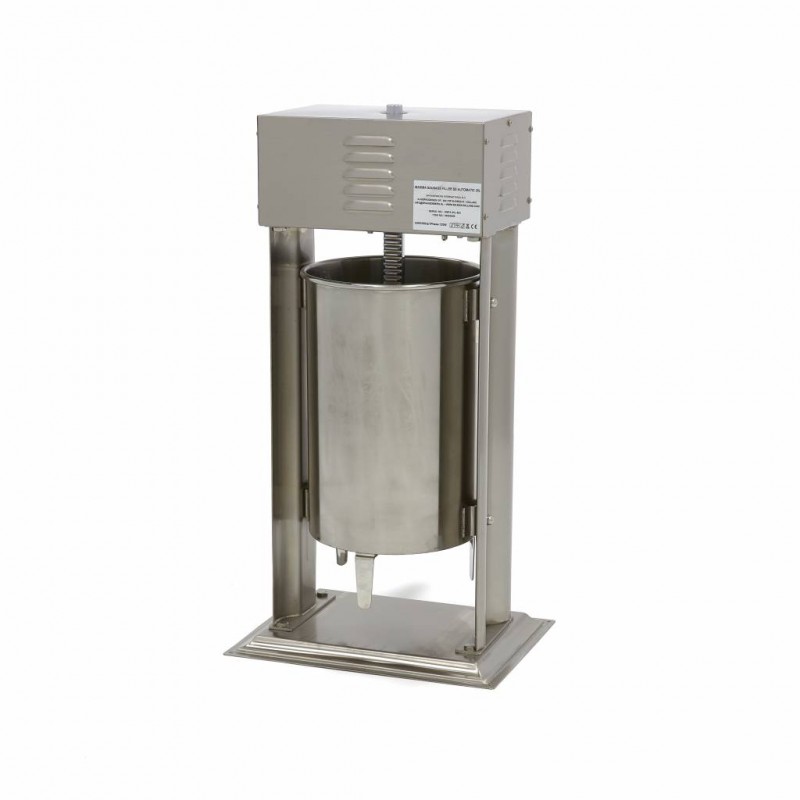 Sausage Stuffer - 20L - Automatic - Vertical - incl 4 Fillin Sausage Stuffer - 20L - Automatic - Vertical - incl 4 Fillin