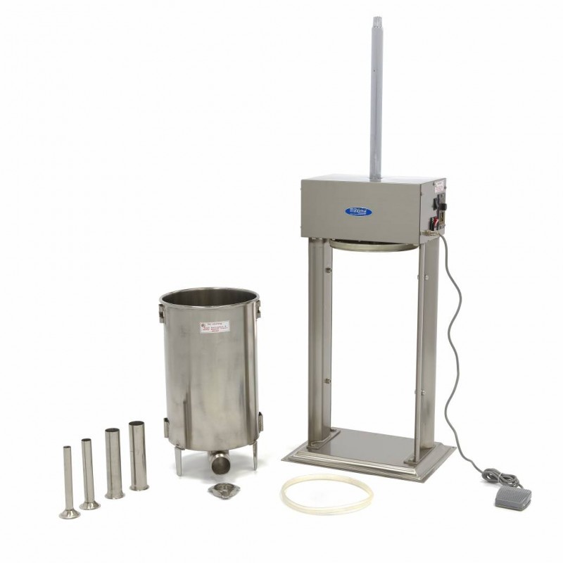 Sausage Stuffer - 20L - Automatic - Vertical - incl 4 Fillin Sausage Stuffer - 20L - Automatic - Vertical - incl 4 Fillin