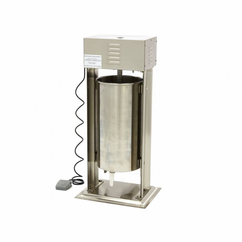 Sausage Stuffer - 25L - Automatic - Vertical - incl 4 Fillin Sausage Stuffer - 25L - Automatic - Vertical - incl 4 Fillin