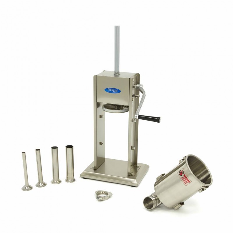 Sausage Stuffer - 3L - Vertical - incl 4 Filling Tubes Sausage Stuffer - 3L - Vertical - incl 4 Filling Tubes