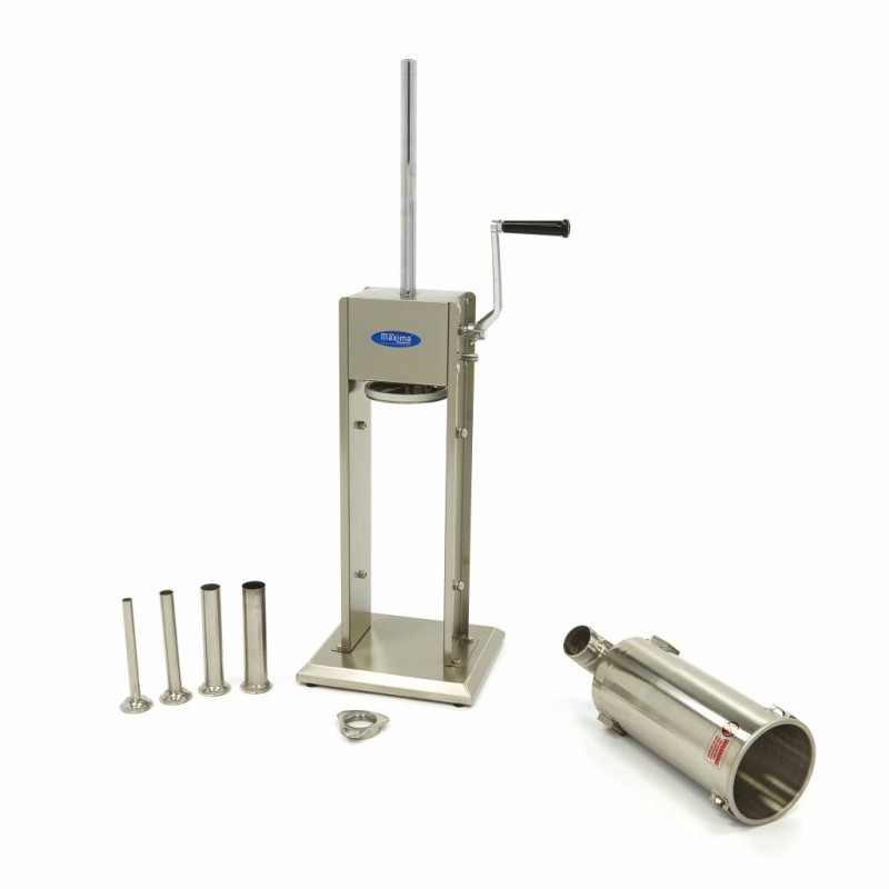 Sausage Stuffer - 5L - Vertical - incl 4 Filling Tubes Sausage Stuffer - 5L - Vertical - incl 4 Filling Tubes