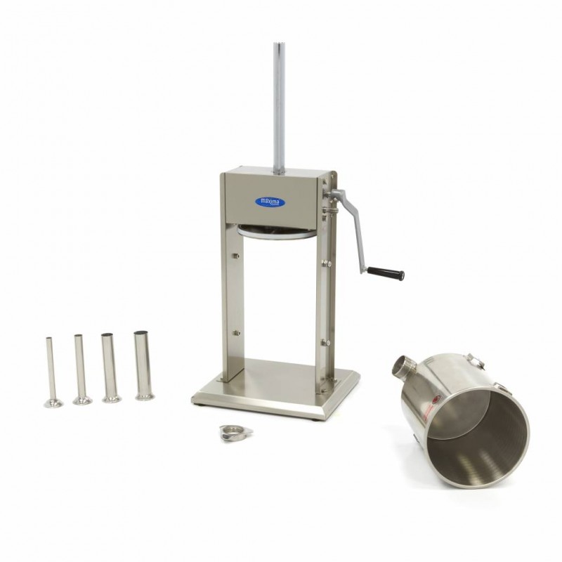 Sausage Stuffer - 10L - Vertical - incl 4 Filling Tubes Sausage Stuffer - 10L - Vertical - incl 4 Filling Tubes