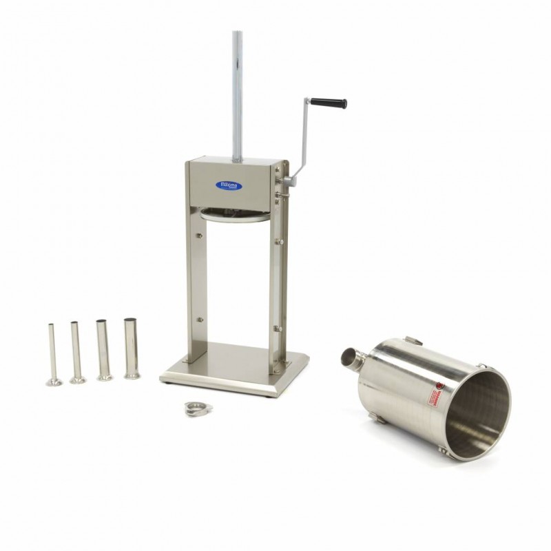 Sausage Stuffer - 12L - Vertical - incl 4 Filling Tubes Sausage Stuffer - 12L - Vertical - incl 4 Filling Tubes