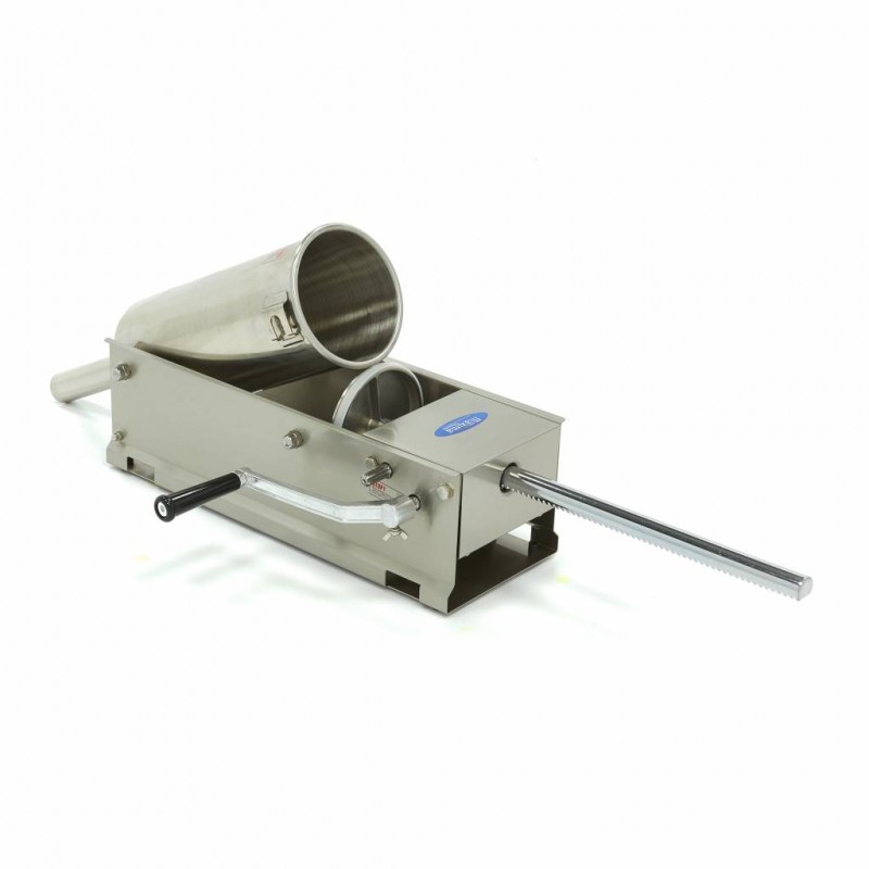 Sausage Stuffer - 5L - Horizontal - incl 4 Filling Tubes Sausage Stuffer - 5L - Horizontal - incl 4 Filling Tubes