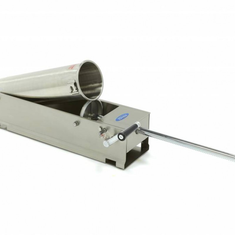 Sausage Stuffer - 7L - Horizontal - incl 4 Filling Tubes Sausage Stuffer - 7L - Horizontal - incl 4 Filling Tubes