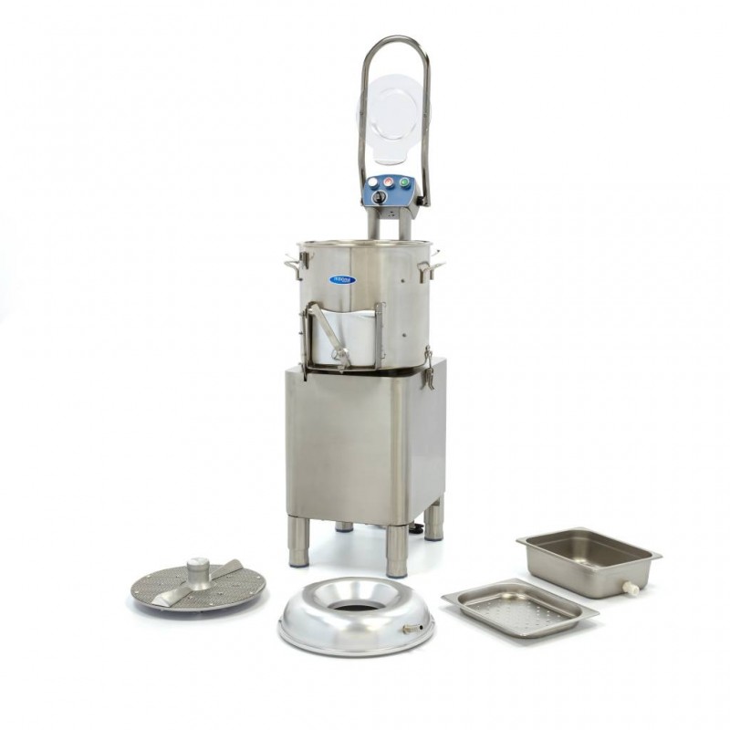 Potato Peeling Machine - 20kg - 400kg/h - Built-in Timer Potato Peeling Machine - 20kg - 400kg/h - Built-in Timer