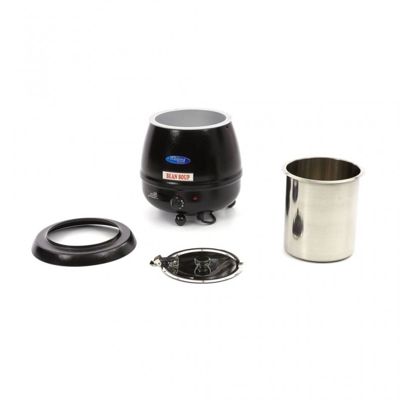 Soup Kettle - 10L - Removable Inner Pot - with Spoon Recess Soup Kettle - 10L - Removable Inner Pot - with Spoon Recess