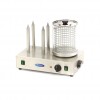 Hot Dog Warmer - Ø20 x 24cm - Dishwasher Safe - with 4 Spik Hot Dog Warmer - Ø20 x 24cm - Dishwasher Safe - with 4 Spik