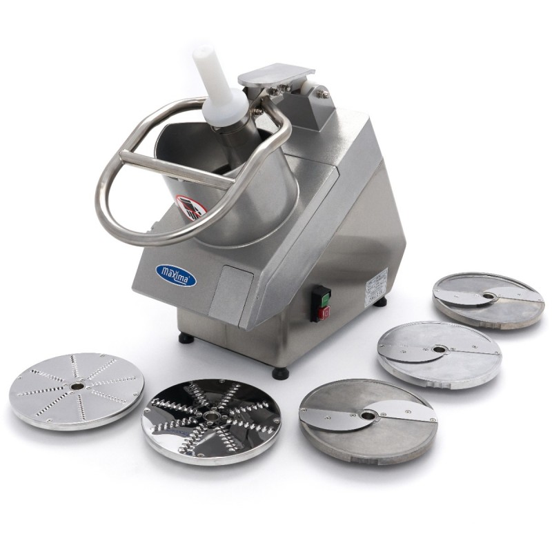 Vegetable Slicer - up to 450kg/h - incl 5 Cutting Disks Vegetable Slicer - up to 450kg/h - incl 5 Cutting Disks