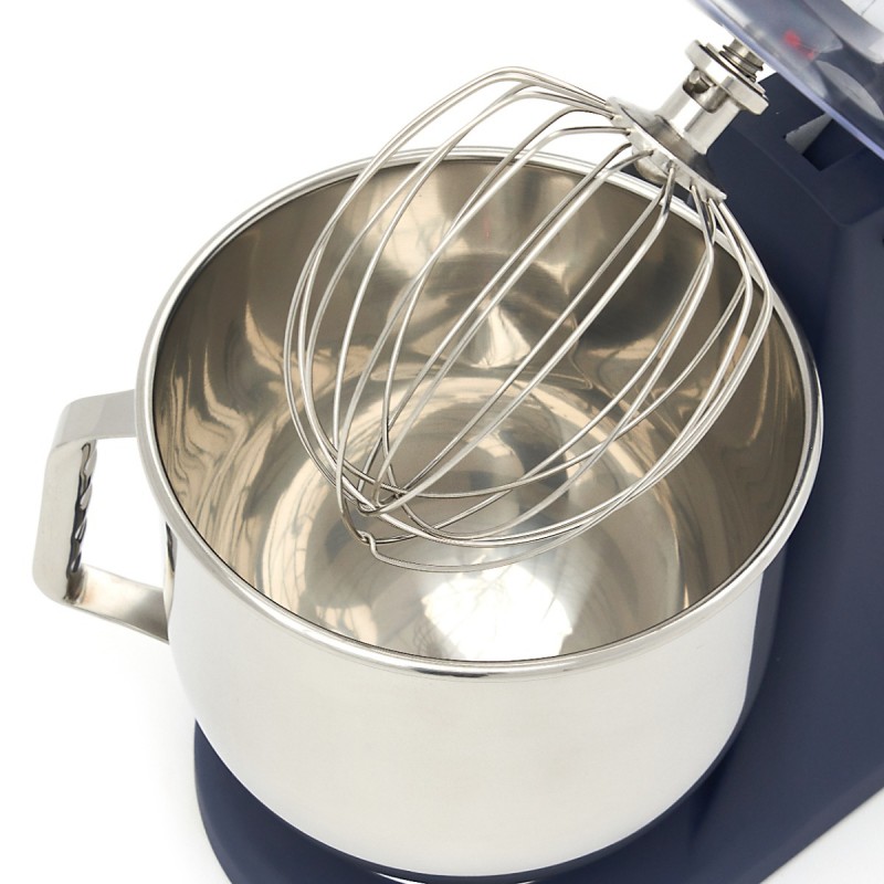 Stand Mixer - 7L - Up to 2kg Dough - Steel Blue Matt Stand Mixer - 7L - Up to 2kg Dough - Steel Blue Matt