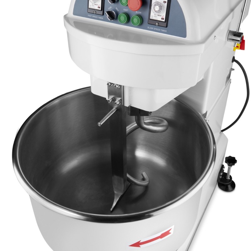 Dough Mixer - 130L - 80kg Dough - 2 Speeds - 400V Dough Mixer - 130L - 80kg Dough - 2 Speeds - 400V