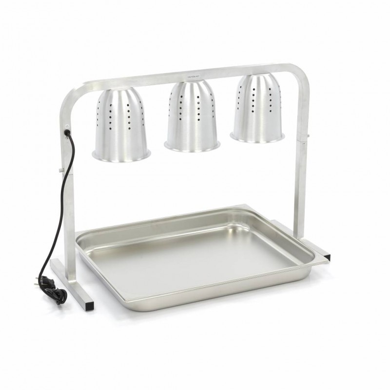 Heating Lamp - 3 Lamps - incl 3 Lamps and 1 x 1/2 GN Contain Heating Lamp - 3 Lamps - incl 3 Lamps and 1 x 1/2 GN Contain