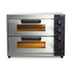 Pizza Oven - Fits 2 x Ø40cm Pizzas - Double Deck Pizza Oven - Fits 2 x Ø40cm Pizzas - Double Deck