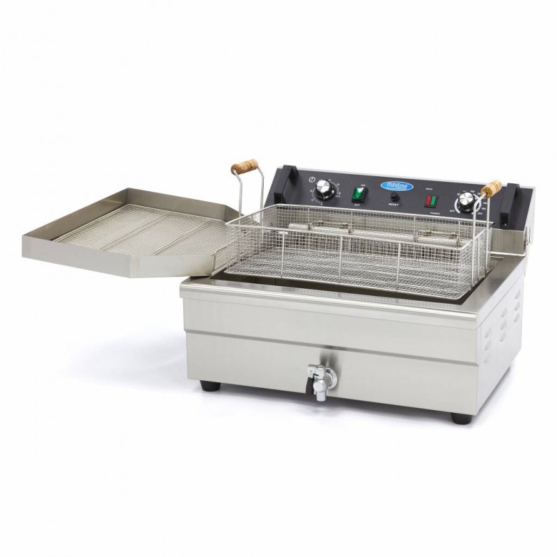 Deep Fryer - 20L - 1 Basket - with Drain Tap Deep Fryer - 20L - 1 Basket - with Drain Tap