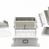 Deep Fryer - 20L - 1 Basket - with Drain Tap