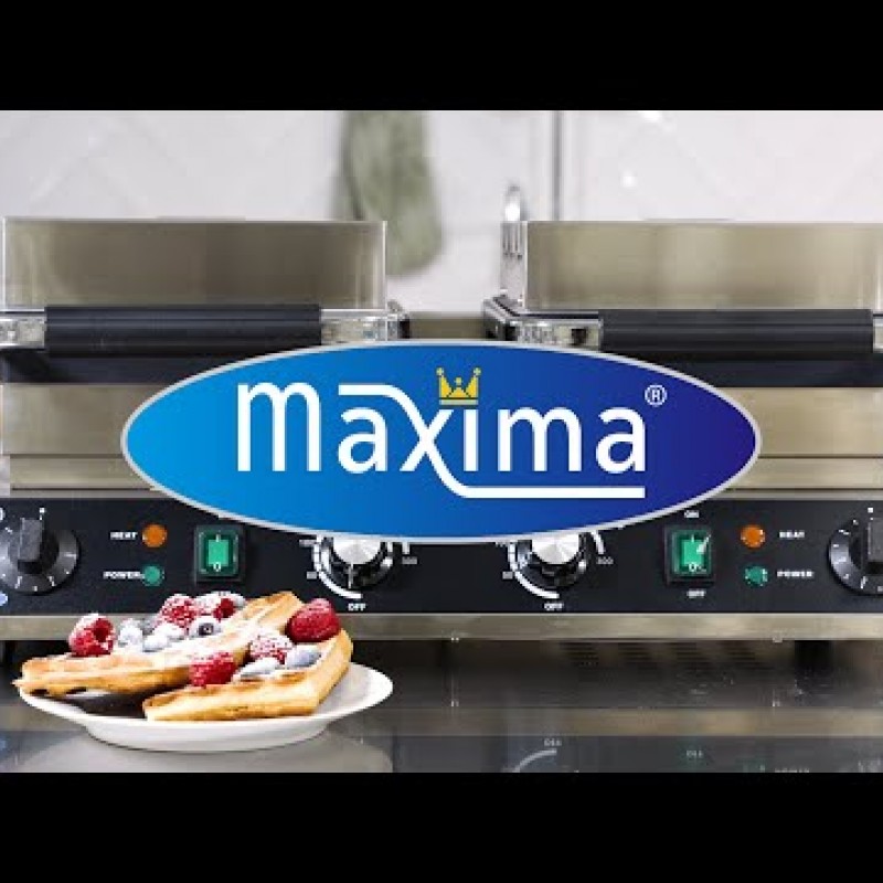 Waffle Maker - 4 Pieces - Square - Double Waffle Maker - 4 Pieces - Square - Double